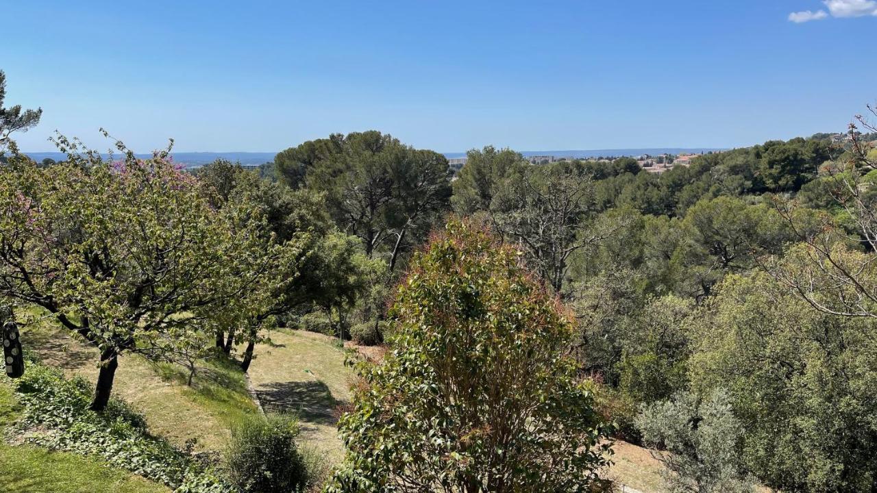 Exclusif Appart Piscine Chauffee De Luxe 10 Min Centre Aixenpc Belvoir Sissi Aix-en-Provence Exterior foto