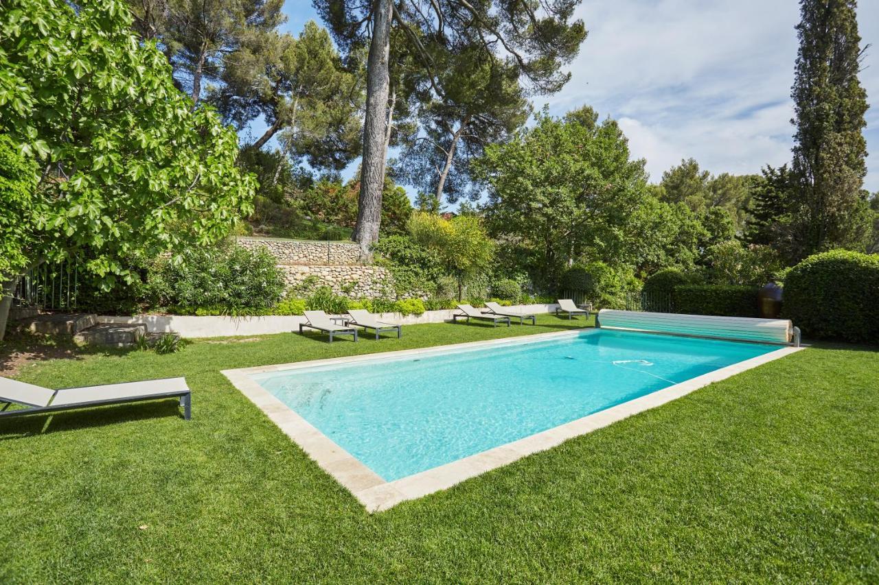 Exclusif Appart Piscine Chauffee De Luxe 10 Min Centre Aixenpc Belvoir Sissi Aix-en-Provence Exterior foto