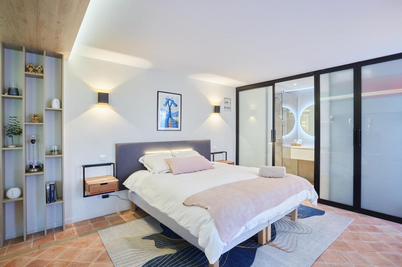 Exclusif Appart Piscine Chauffee De Luxe 10 Min Centre Aixenpc Belvoir Sissi Aix-en-Provence Exterior foto