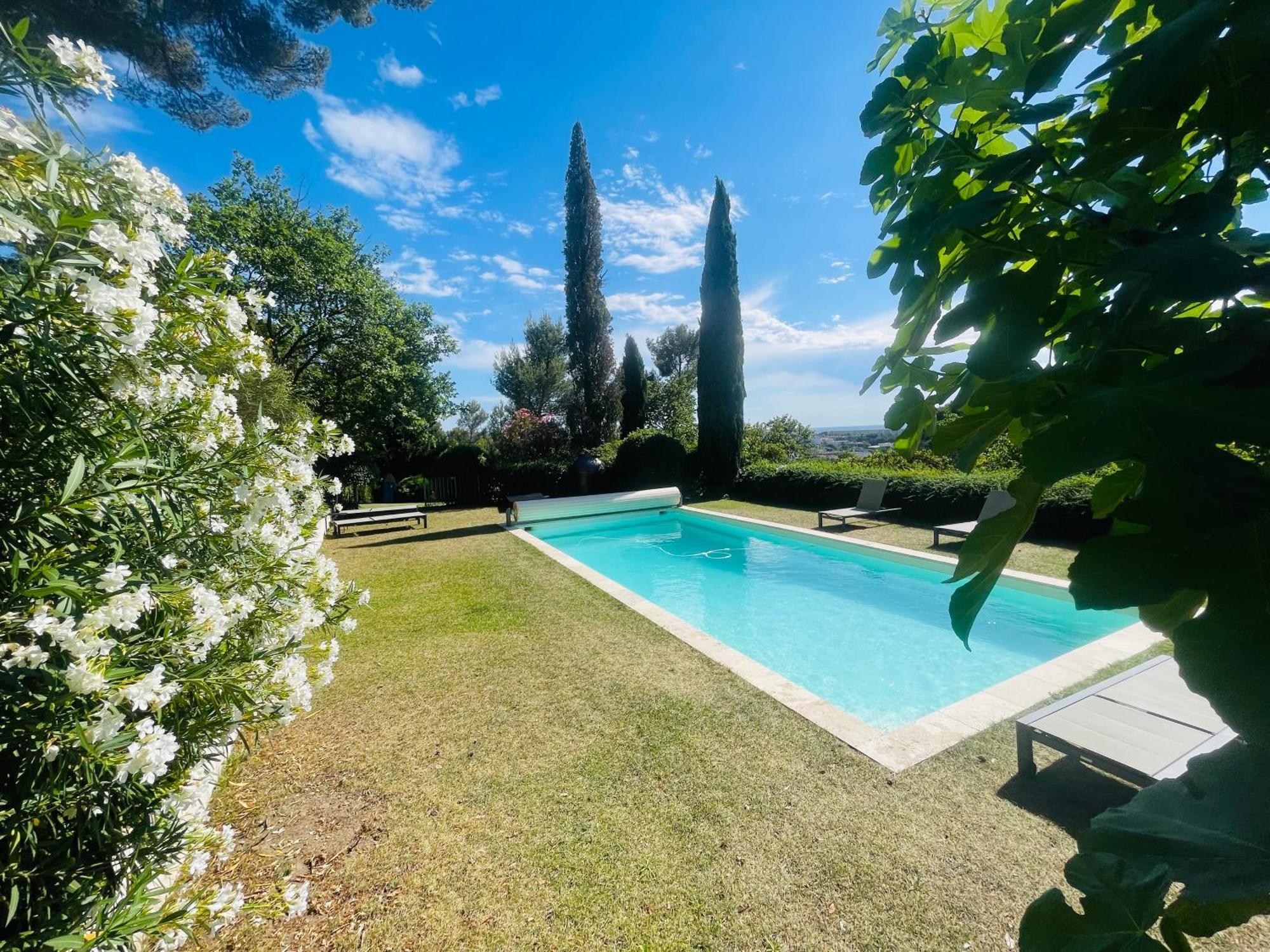 Exclusif Appart Piscine Chauffee De Luxe 10 Min Centre Aixenpc Belvoir Sissi Aix-en-Provence Exterior foto